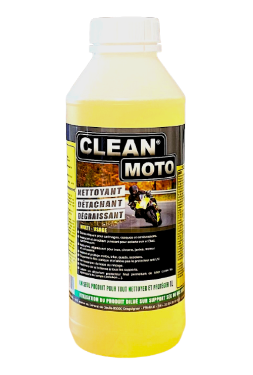 Clean Moto 1L - CLEAN MOTO France Officiel : produit nettoyant et de  protection pour la moto